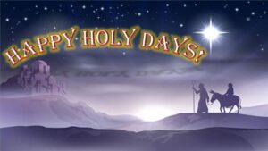 Happy Holy Days!